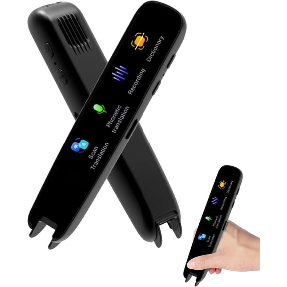 Translator pen portable language translator point reading pen translation pen suitable for dyslexia learning difficulties language learners scanning point reading pen