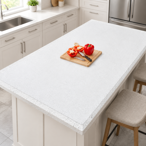 Translucent 47"L x 23.6"W Silicone Kitchen Counter Protector Mat