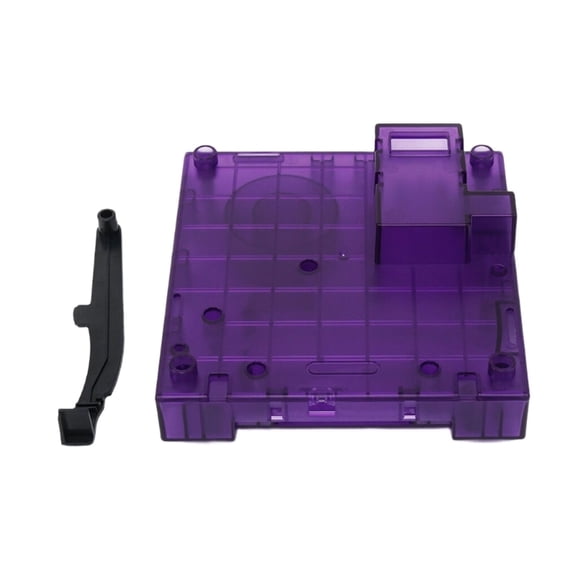 Translucent Base Case for GBA Gameboy Player Retro Game Console Replacement Base Shell Scratchproof Base Shell Housing