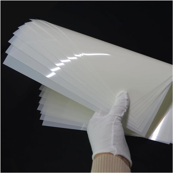 Translucent Blank Mylar Stencil Sheet for ,8 Pack 12" x 24" 10mil/0.25mm Thick . Machines. , Acetate Template Material,Craft Plastic Sheets