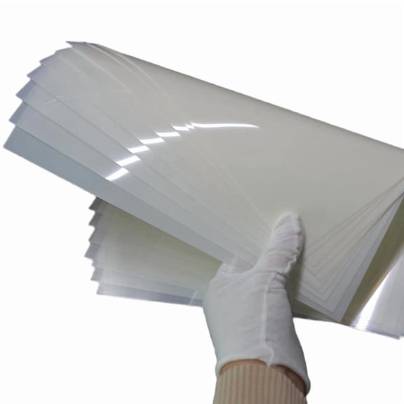 Translucent Blank  Stencil Sheet for Cutting,10 Pack 12x24Inch 7.5mil/0.19mm Thick .Cutting Machines
