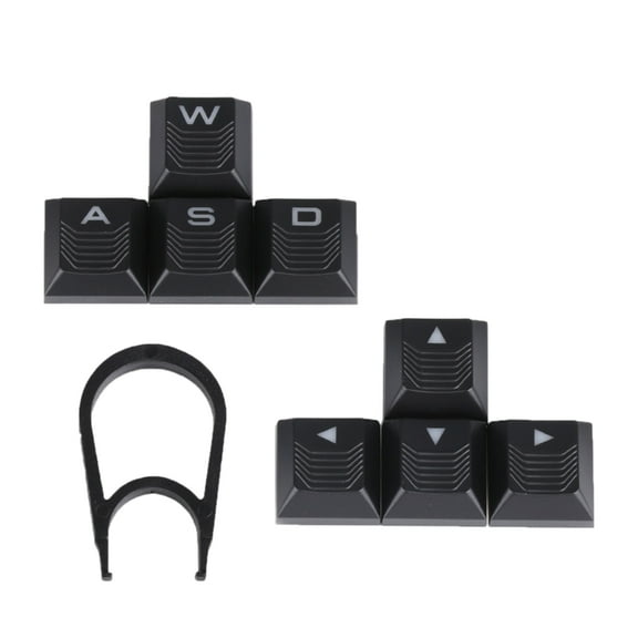 Translucent Keycaps for WASD and Arrows Keys Keycaps Easy Installation for Mechanical Keyboards Gaming Keycap Set 8PCS