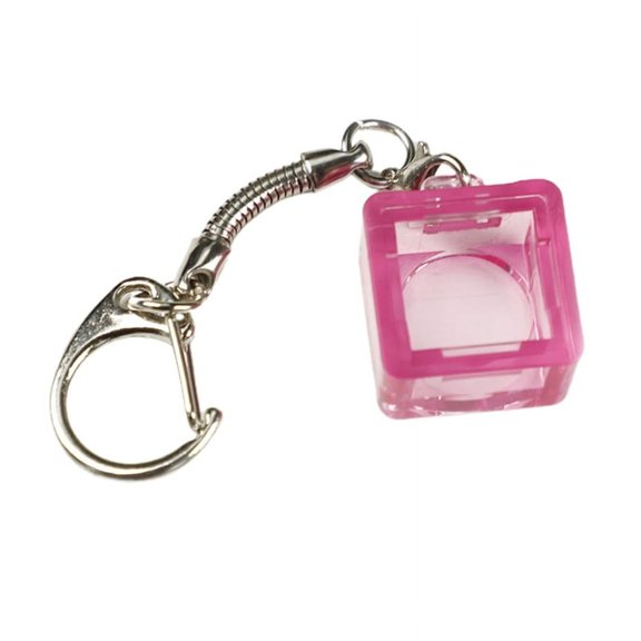 Translucent Keychain Pendant for Testing Mechanical Keyboard Switches Stress Relief Tool Translucent