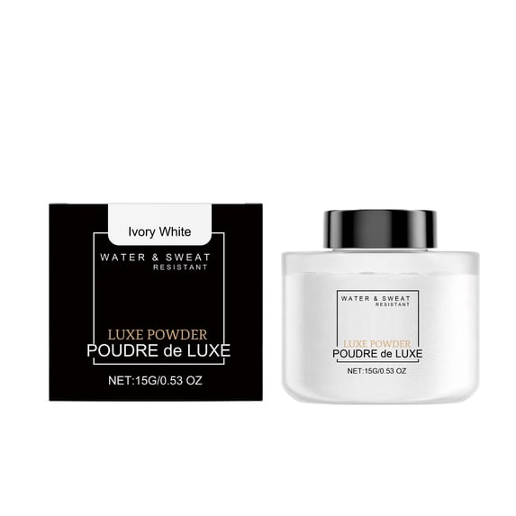 Translucent Loose Setting Powder - 3 Shades Oil Control Face Powder Long-Lasting -Free Makeup Setting With Vitamin E Polvo suelto - Loose Powder
