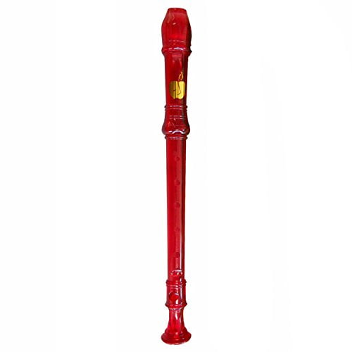 Translucent Pink 1Piece Recorder (Age 6)