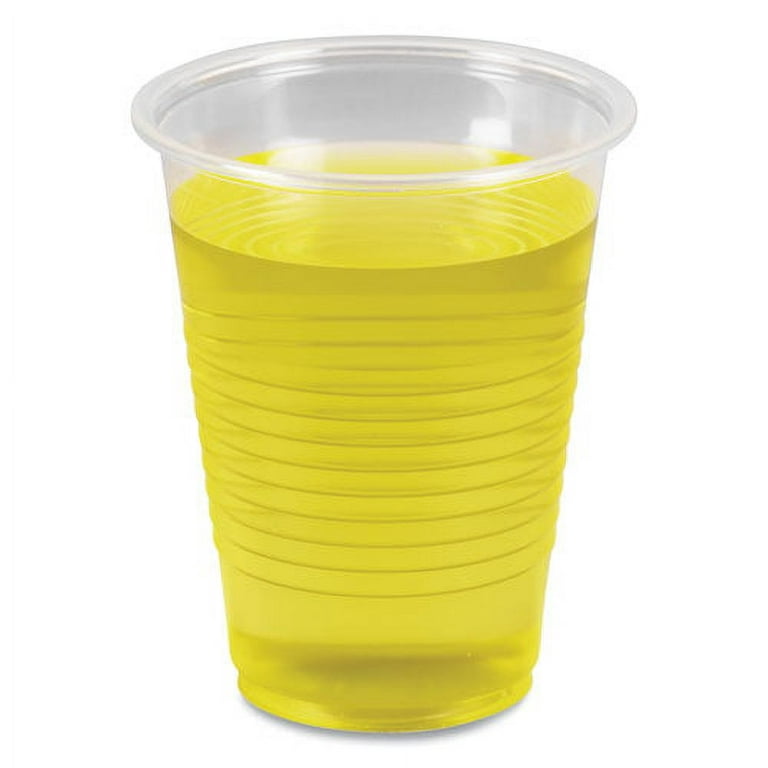 Translucent Plastic Cold Cups, 7 oz, Polypropylene, 100 Cups/Sleeve, 25  Sleeves/Carton | Bundle of 2 Cartons