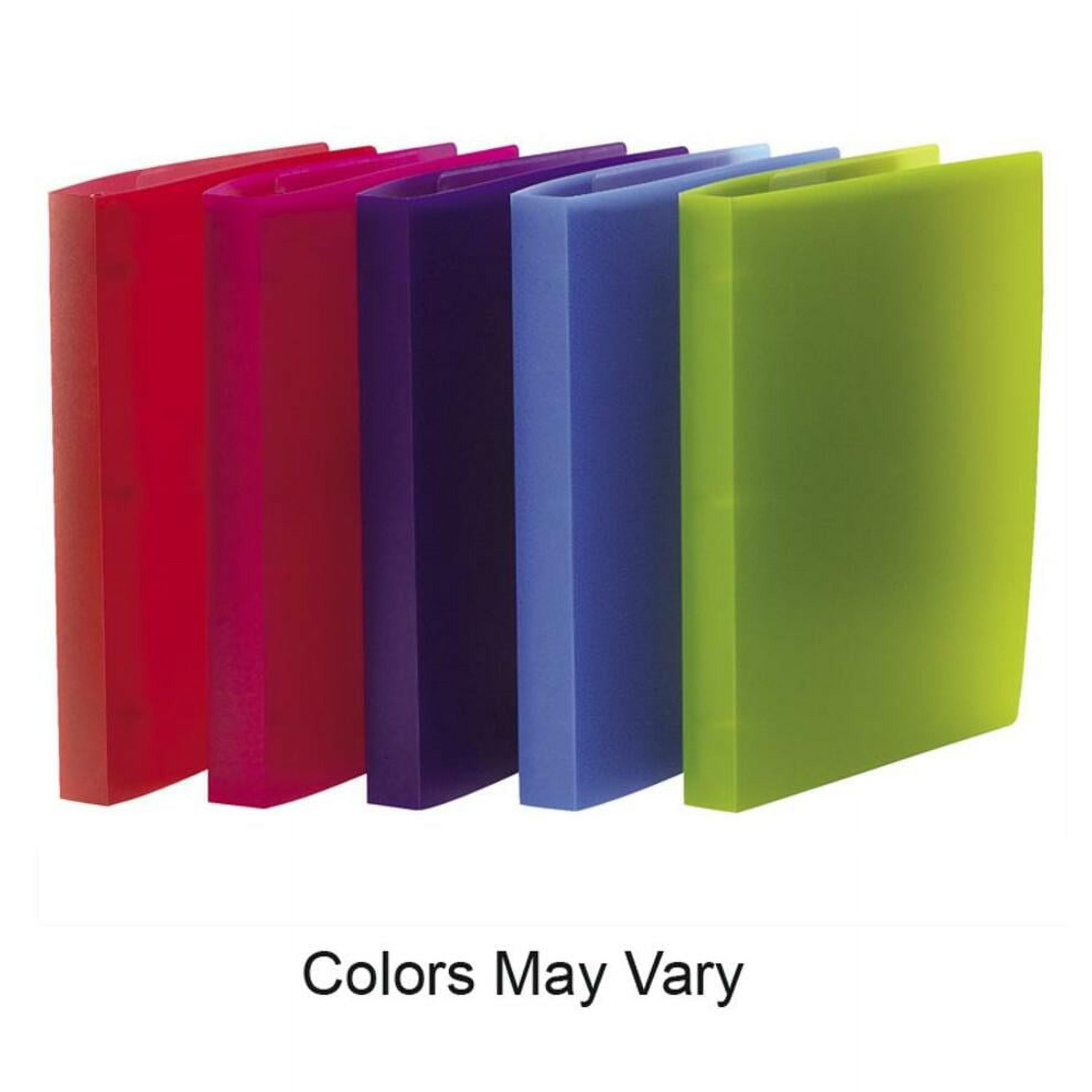 Translucent Poly Ring Binder