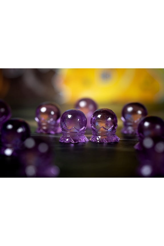 Translucent Resin 10-pack Resource Tokens: Crystal Ball