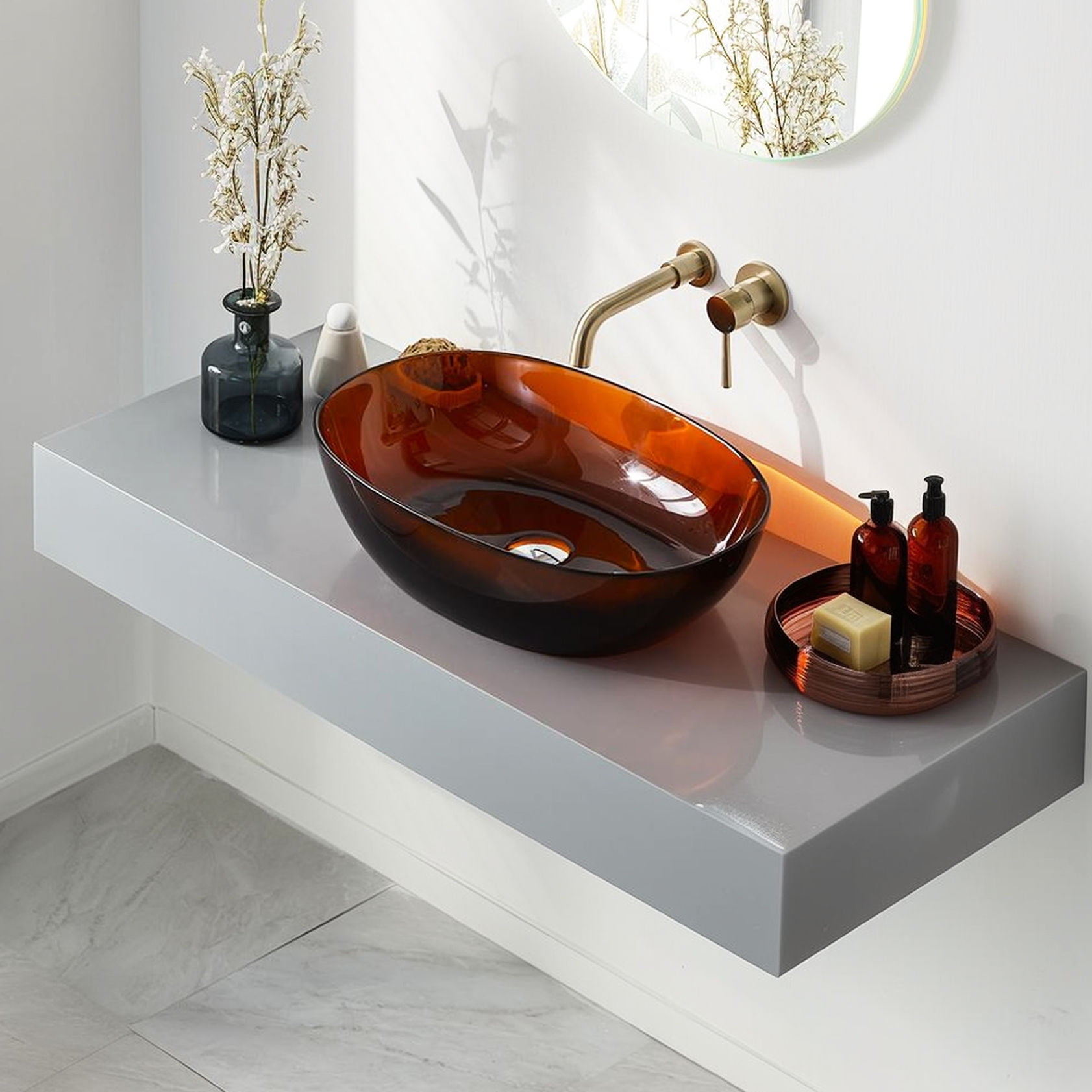 Translucent Resin Sink | Ideal for Luxury Bathroom Spaces | Adds a ...