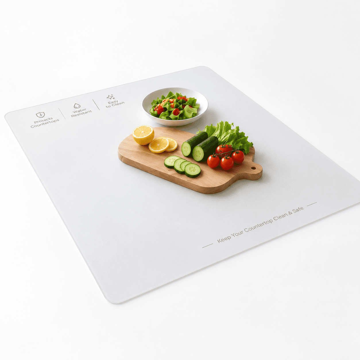 Translucent Silicone Countertop Mat 35.4