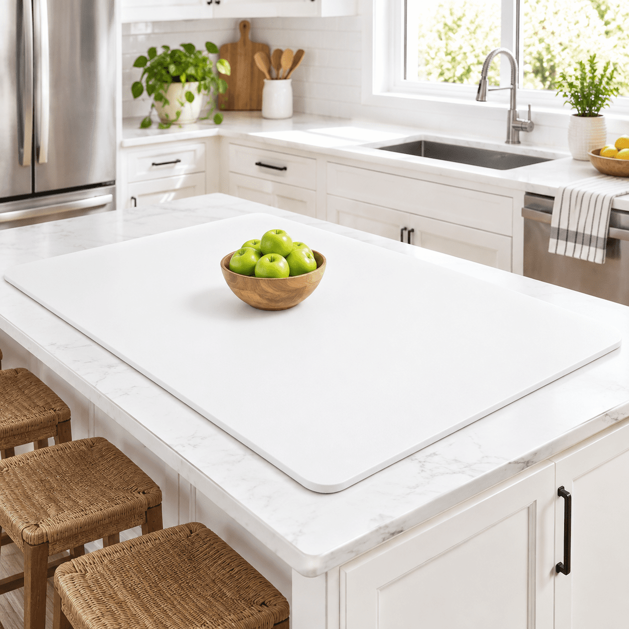 Translucent Silicone Kitchen Counter Mat 48