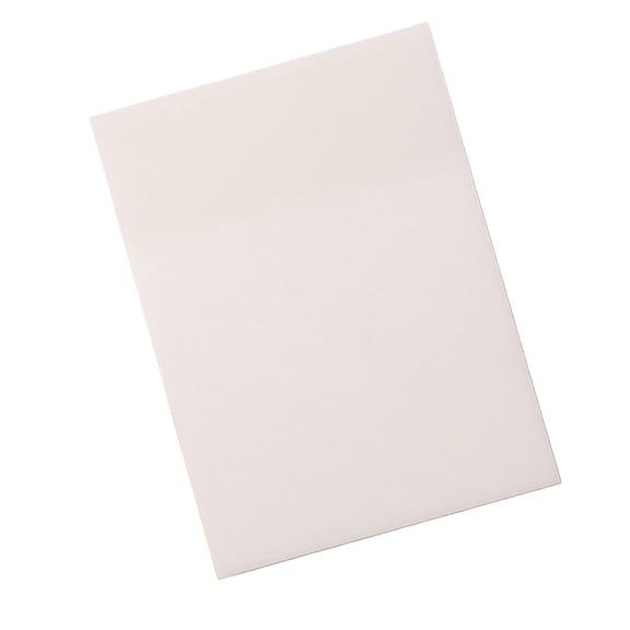 Translucent Sticky Notes 50 Sheets Clear PET Self-Stick Memo Pads for Annotating Books and Office Planning Large
