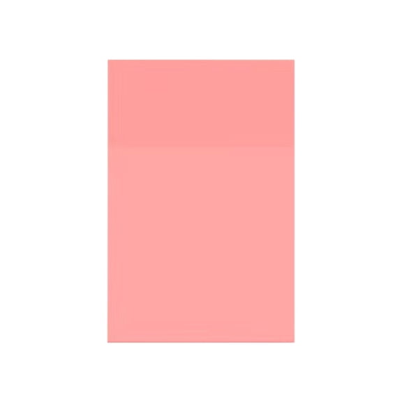 Translucent Sticky Notes Self‑Adhesive Memo Sheets See‑Through Note Pads, Document Marking Accessory, Multipurpose Sticky Notes for Document Highlighting, Book Reading Marking 1Pcs