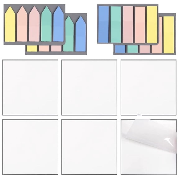 Translucent Sticky Tabs Sticky Notes Indexes Stickers Page Markers Indexes Tabs for Book Notes