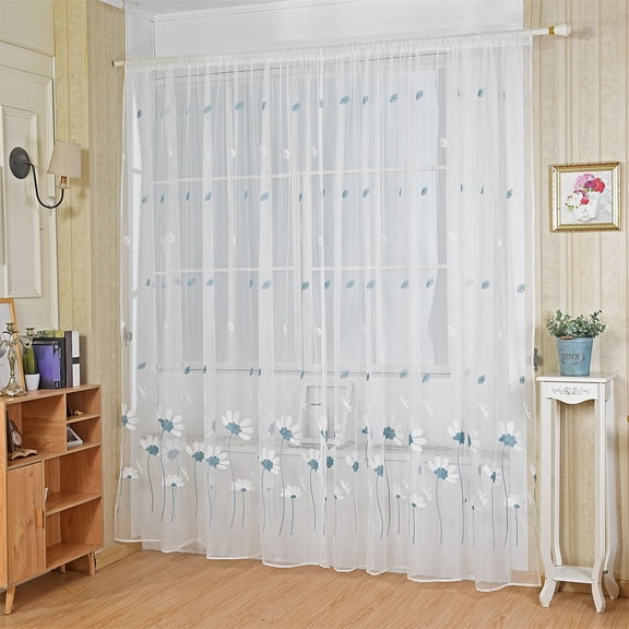 Translucent Window Curtain,Sheer and Breathable,Multi-Use as Door,Room Divider,Shop Display and Home Decors(78.8x39.4In)