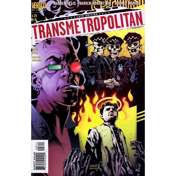 Transmetropolitan #28 VF ; DC Comic Book