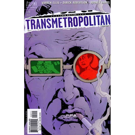 Transmetropolitan #40 VF ; DC Comic Book