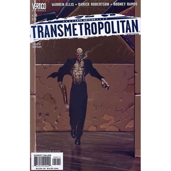 Transmetropolitan #50 VF ; DC Comic Book