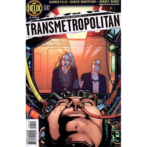 Transmetropolitan #7 VF ; DC Comic Book