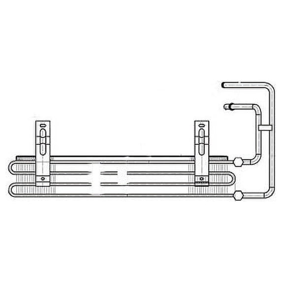 Transmission Cooler - Compatible with 1997 - 2001 Jeep Cherokee 1998 1999 2000