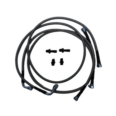 2003-2007 Dodge Ram Cummins 47RE 48RE Transmission Cooler Line Hose Kit With Fittings