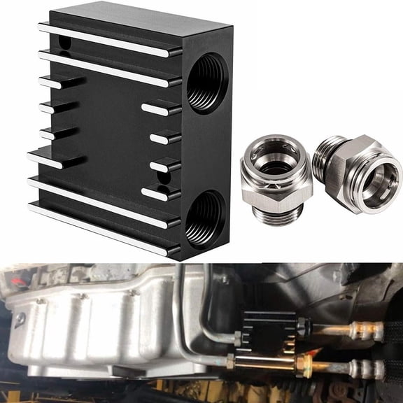Transmission Cooler Thermal Bypass for Cummins Diesel 68RFE 2500 3500