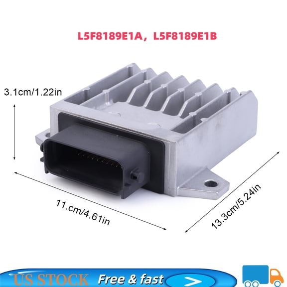 Transmission Dual-Chip Control Unit Transmission Control Module for Mazda 3 2.5L 2012-2013 Replaces L5F8189E1A, L5F8189E1B