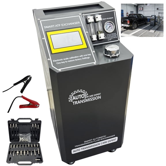 Transmission Fluid Oil Replacement Machine Gray 7-Inch Screen Fully Automatic 12V