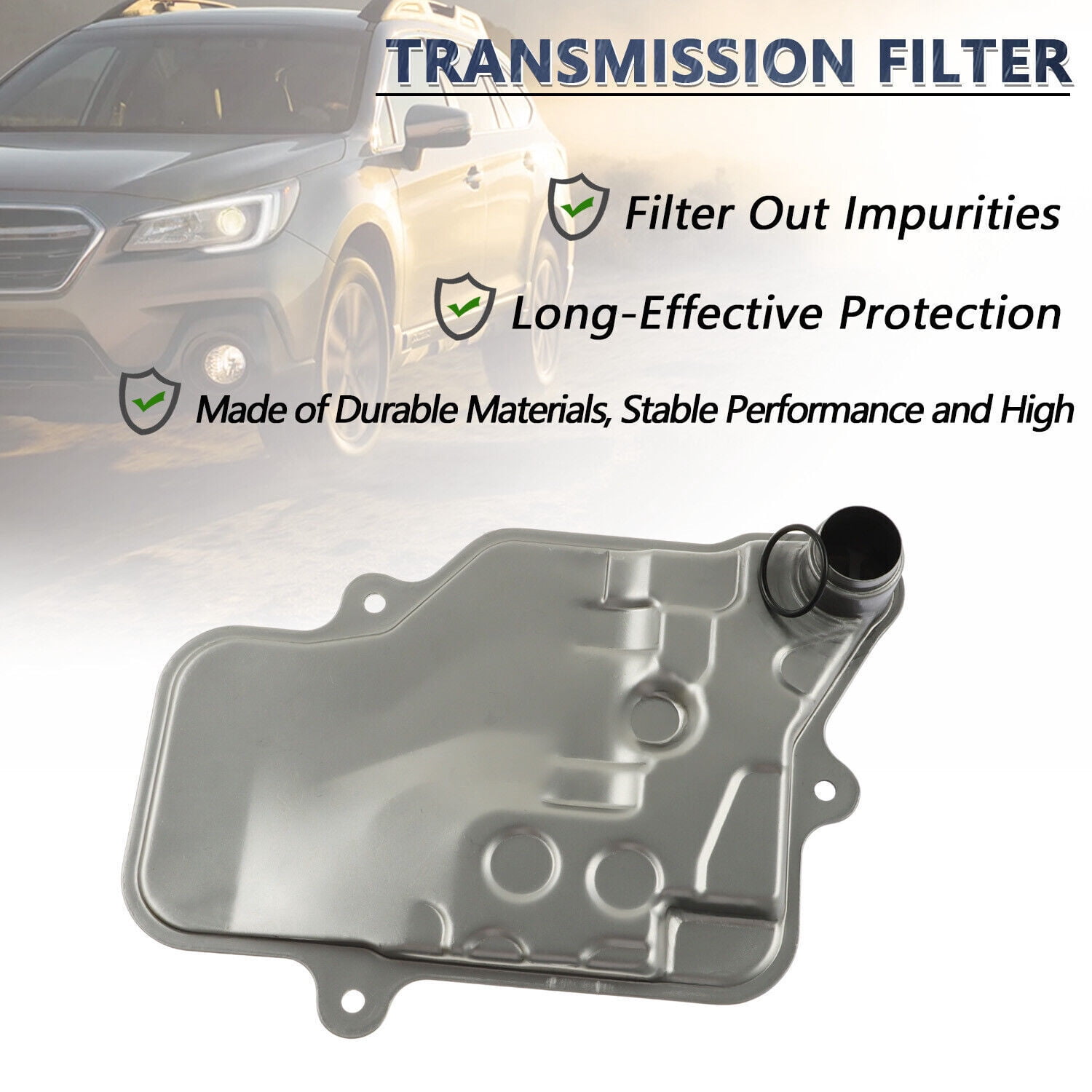 Transmission Fluid Strainer Filter Pan for Subaru WRX Forester Outback Legacy