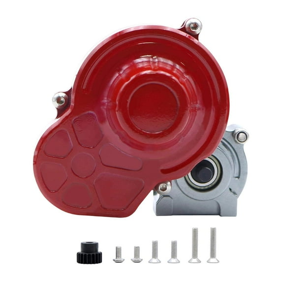 Transmission Gearbox Gear Case RC Car Transmissions with High Strength Steel Gears for SCX10 I II Wraith Crawler