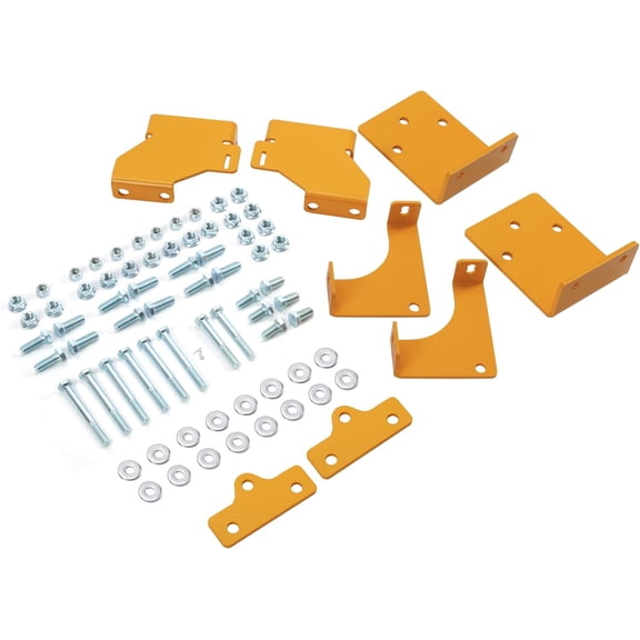 Transmission Hydro Bracket Kit Compatible with Raptor SD SDX Hustler Replacement for 125255 552564 552565 552566 552567 Upgraded Residential Zero Turn Mower Transmission Support Mount Kit Steel