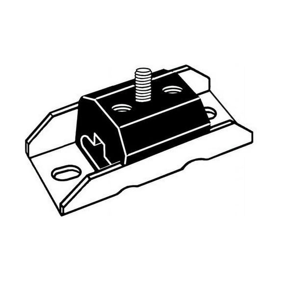 Transmission Mount - Compatible with 1965 - 1973, 1977 - 1985 Chevy Impala 1966 1967 1968 1969 1970 1971 1972 1978 1979 1980 1981 1982 1983 1984