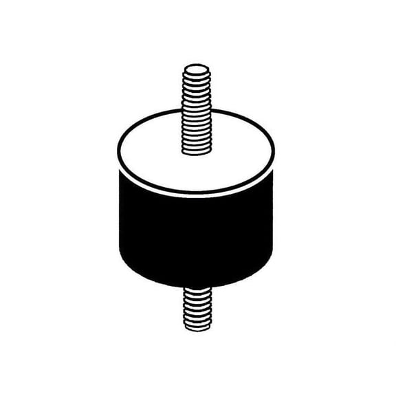 Transmission Mount - Compatible with 1975 - 1989 Volvo 245 1976 1977 1978 1979 1980 1981 1982 1983 1984 1985 1986 1987 1988