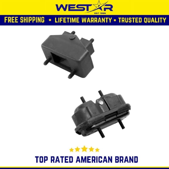 Transmission Mount L/R Compatible for PONTIAC 6000 CELEBRITY CENTURY CITATION CUTLASS CIERA Replaces 2543 2548