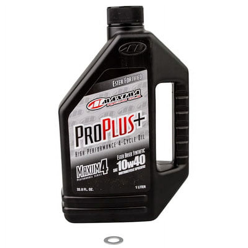 Transmission Oil Change Kit With Maxima Pro Plus Full Synthetic 10W-40 for KTM 250 XC 2006-2019