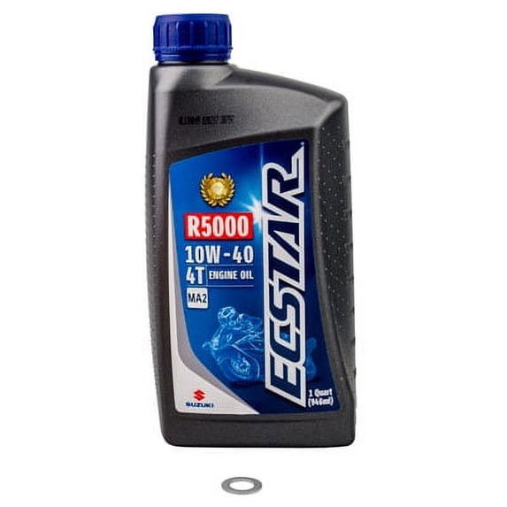 Transmission Oil Change Kit With Suzuki ECSTAR R5000 10W-40 For Suzuki