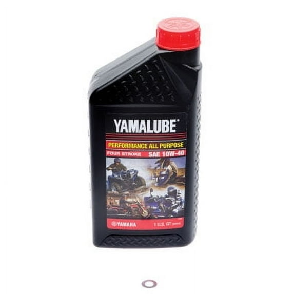 Transmission Oil Change Kit With Yamalube All Purpose 10W-40 For Yamaha