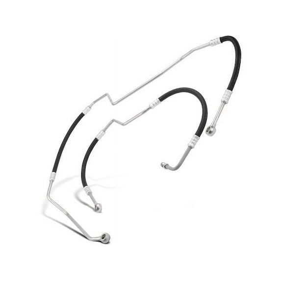 Transmission Oil Cooler Line 2 - Compatible with 1998 - 2003 Mercedes-Benz ML320 Base 3.2L V6 1999 2000 2001 2002