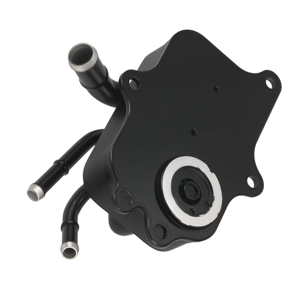 Transmission Oil Fluid Cooler for Hyundai Elantra 1.6L 2.0L 2017-2020, Veloster 2.0L 2019-2020, Kia Forte 2.0L 2017-2018, Replacement Part Number 25620-F2000, Black Finish