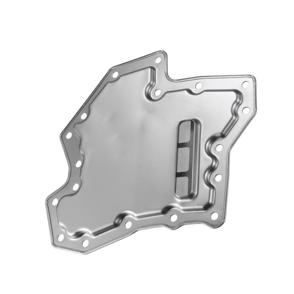 Transmission Oil Pan for INFINITI QX70 2014-2017 Durable Metal Silver Tone Transmission Drain Pan