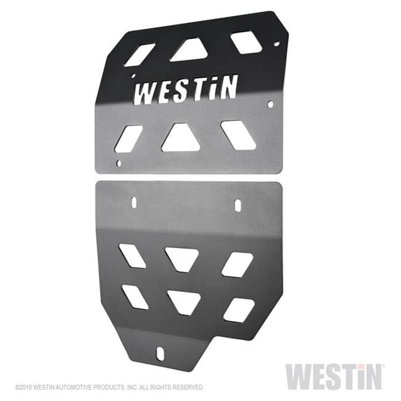 Transmission Pan Skid Plate for 2018-2022 Jeep Wrangler Jl, Textured Black