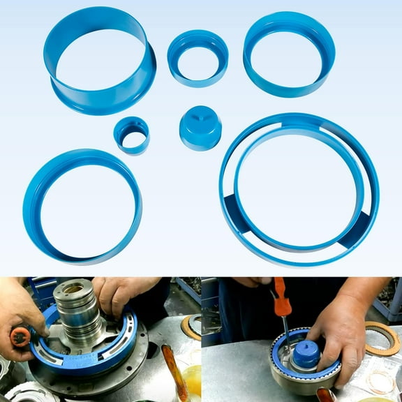 Transmissions Tool Lip Seal Installer Protector Kit for Ford AOD AODE 4R70W 4R70E 4R75W 4R75E
