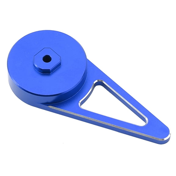 Transmitter Steering Wheel Aluminum Alloy Steering Wheel Trigger Remote Controller Adapter Upgrade Parts for FS NB4 Noble Lite Pro Remote Controller-Blue