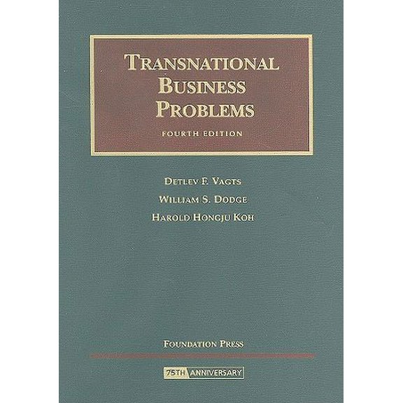 Pre-Owned Transnational Business Problems, 4th Edition (Hardcover) 1599410842 9781599410845
