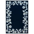 thumbnail image 1 of Transocean CAP71172333 Liora Manne Capri Seashell Border Indoor & Outdoor Rug, Navy - 7 ft. 6 in. x 9 ft. 6 in., 1 of 6