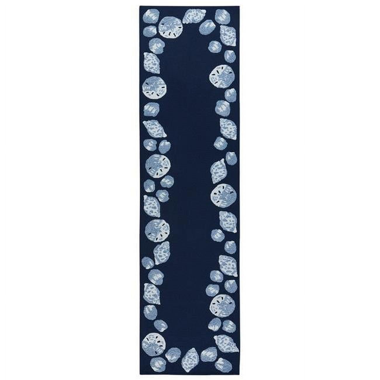 Transocean CAPR8172333 Liora Manne Capri Seashell Border Indoor
