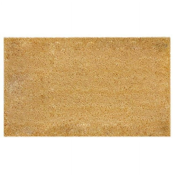 Transocean NTR23223712 Liora Manne Natura Solid Outdoor Mat, Natural - 24 x 36 in.