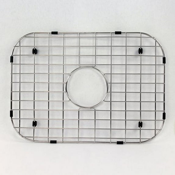 Transolid 13.78-in x 18.66-in Center Drain Stainless Steel Sink Grid