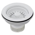 thumbnail image 1 of Transolid 2410-01 3.5-in Plastic Strainer in White, 1 of 3