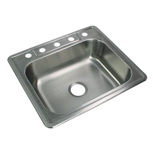Transolid 25'' L x 22'' W Drop-in Kitchen Sink